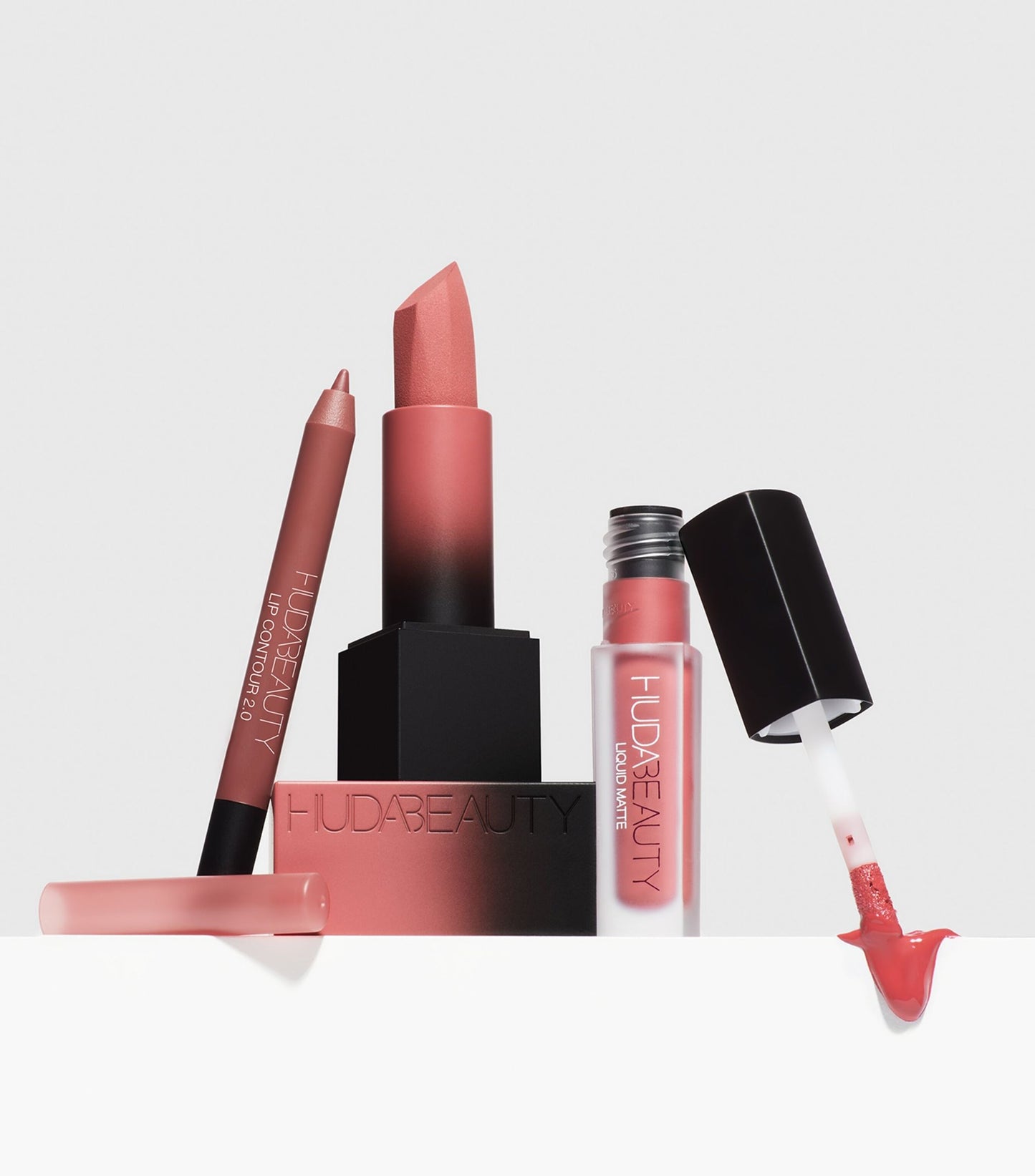 HUDA BEAUTY The Ultimate Lip Trio Set - Icon