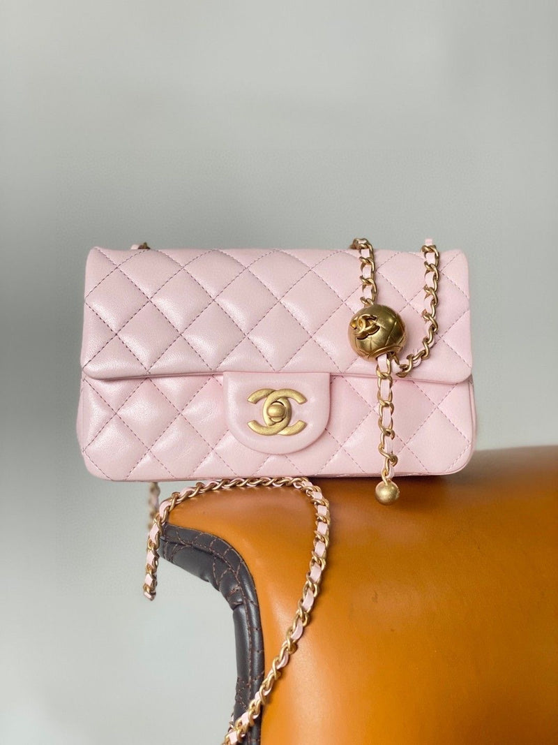(Readystock) Chanel Pearl Crush Mini - Pink