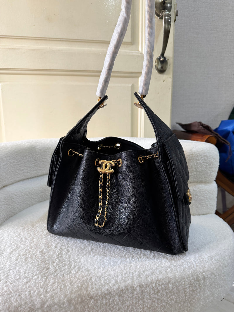 (Readystock) Chanel C25 Small - Black