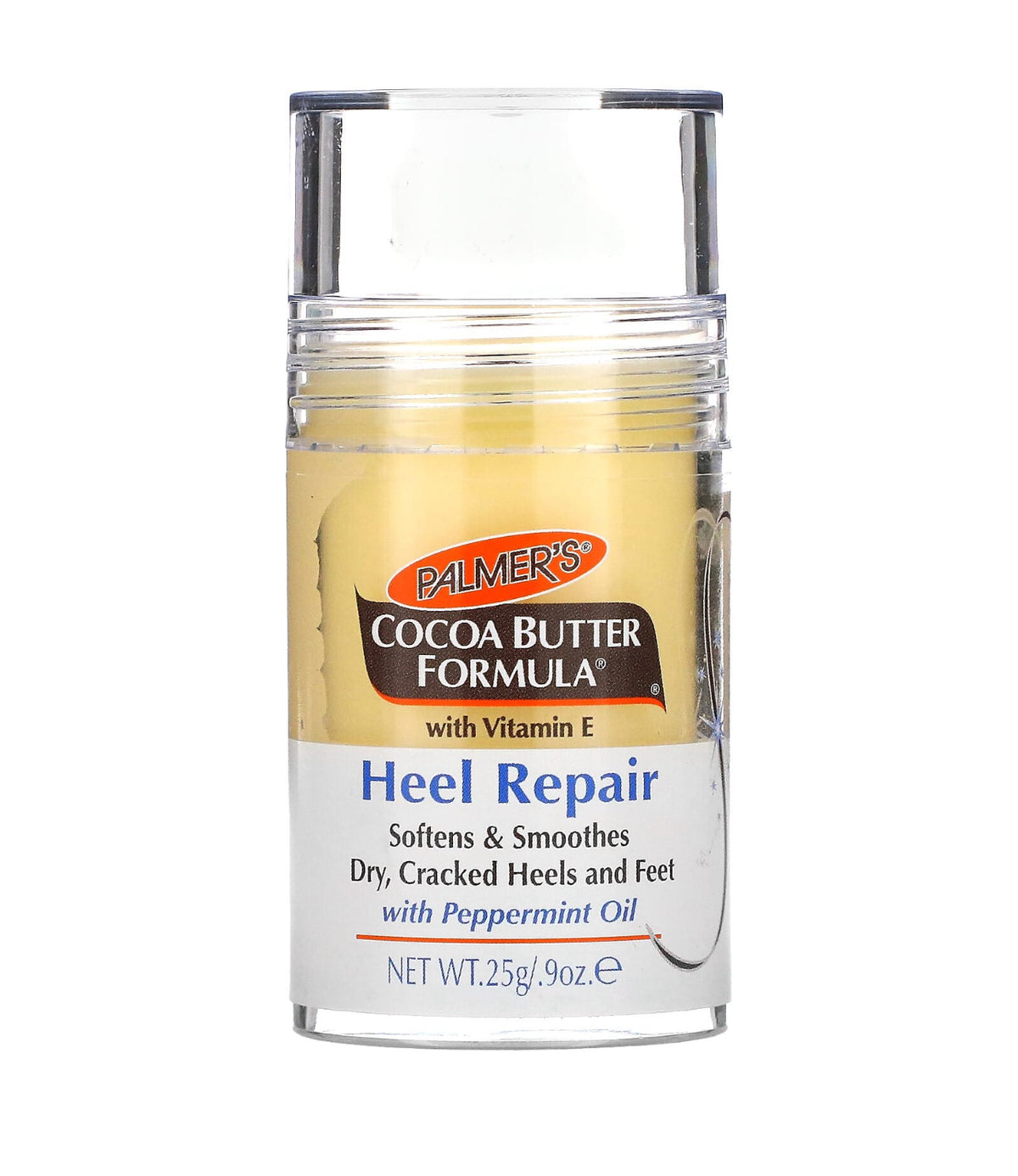 Cocoa Butter Formula With Vitamin E, Heel Repair, 0.9 oz (25 g)