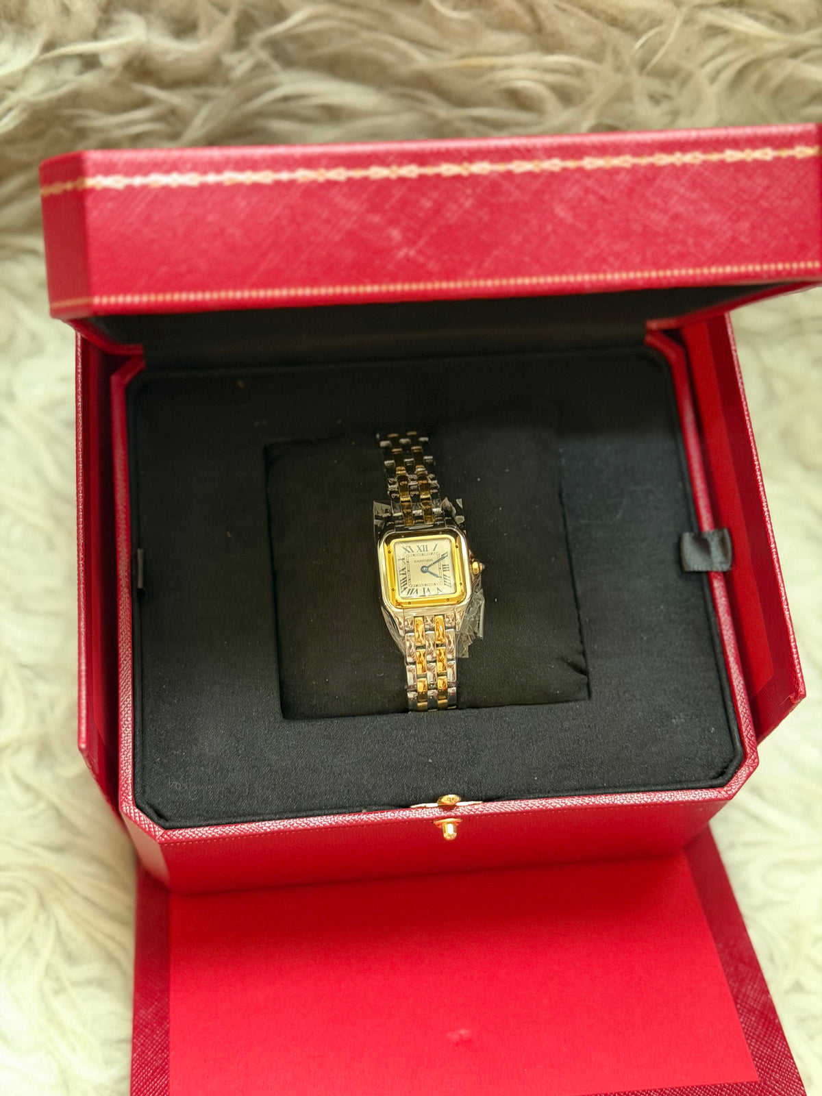 PANTHÈRE De Cartier Watch Silver Gold - Small No Diamond