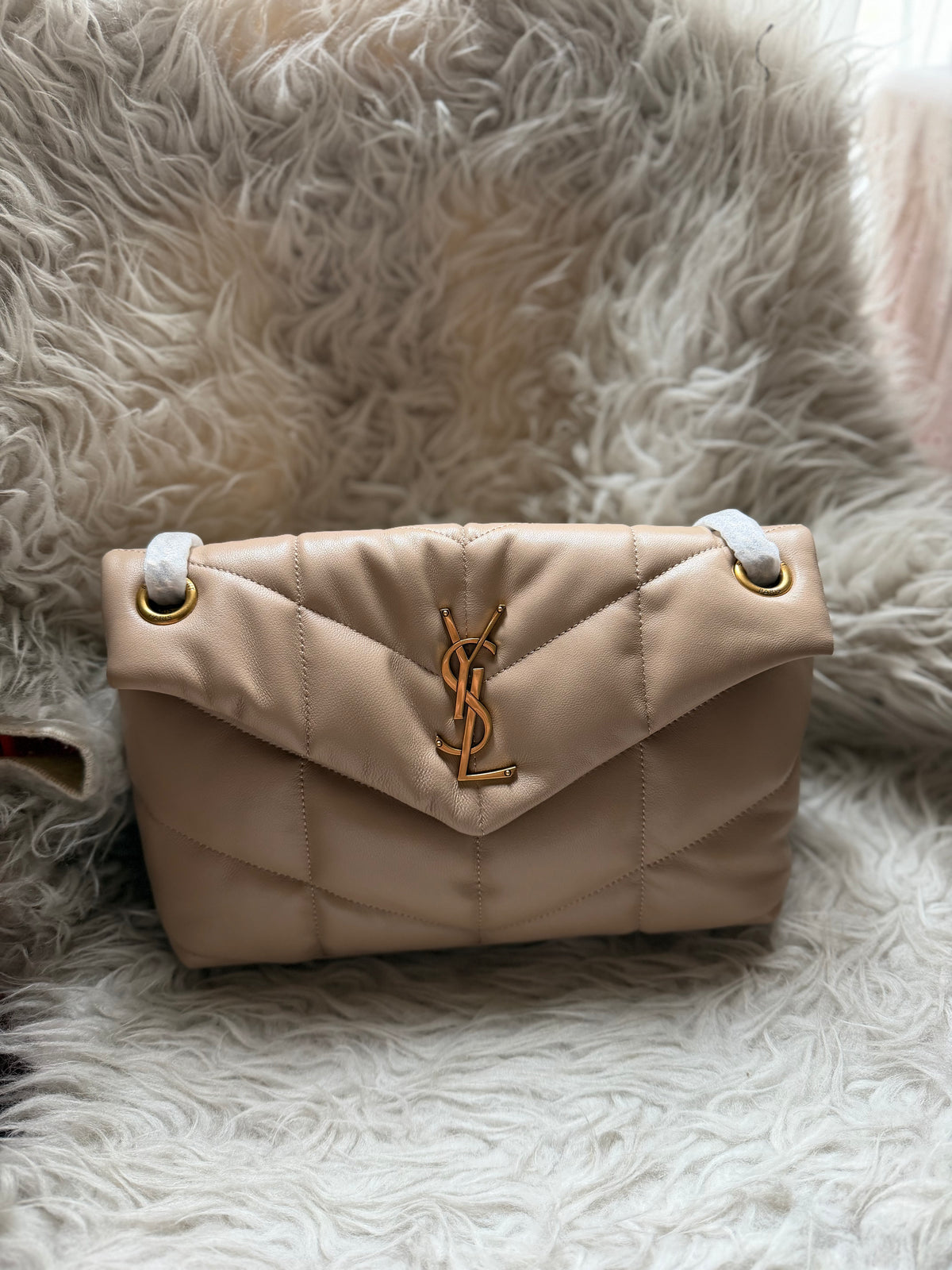 YSL Small Puffer in Lambskin