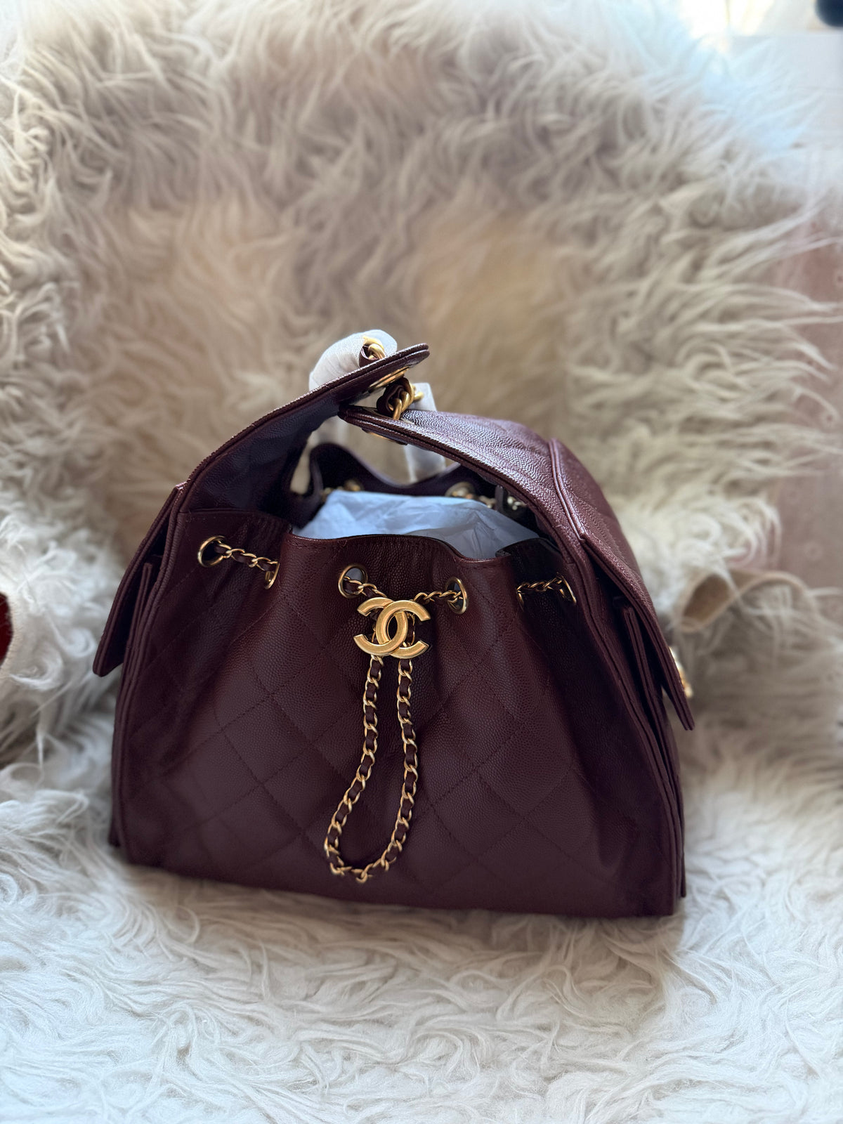 Chanel C25 Small - Burgundy