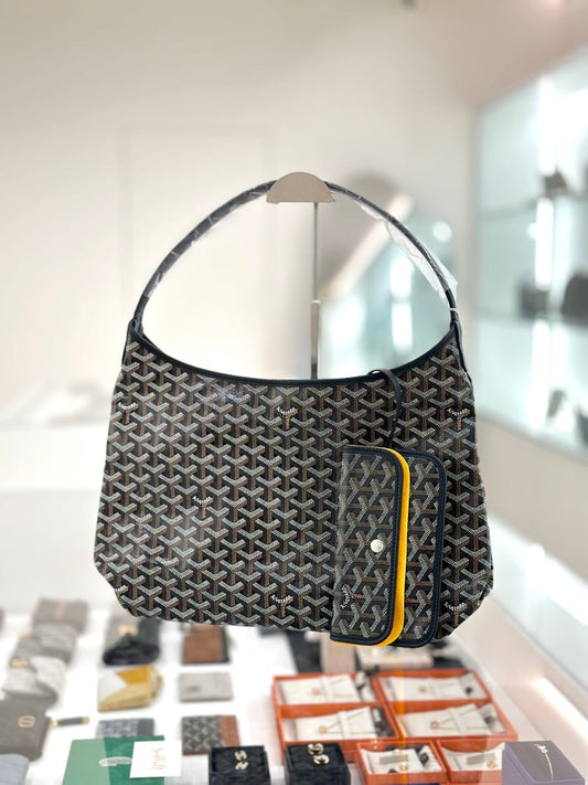 (Readystock)Goyard Boheme Hobo Bag - Black