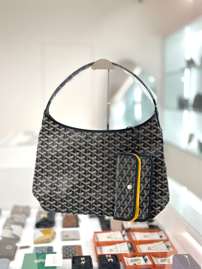 Goyard Boheme Hobo Bag - Black