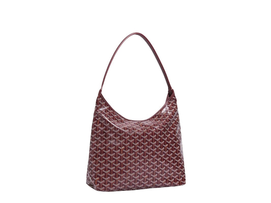(Readystock) Goyard Boheme Hobo Bag - Burgundy