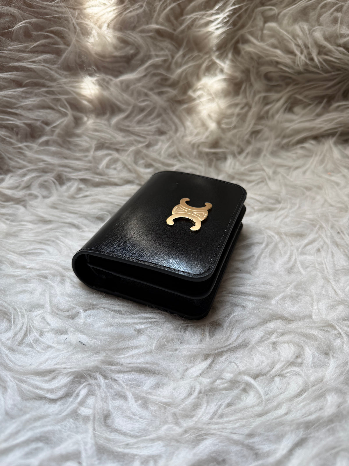 (Readystock) Celine Wallet - Triomphe in Shiny Calfskin