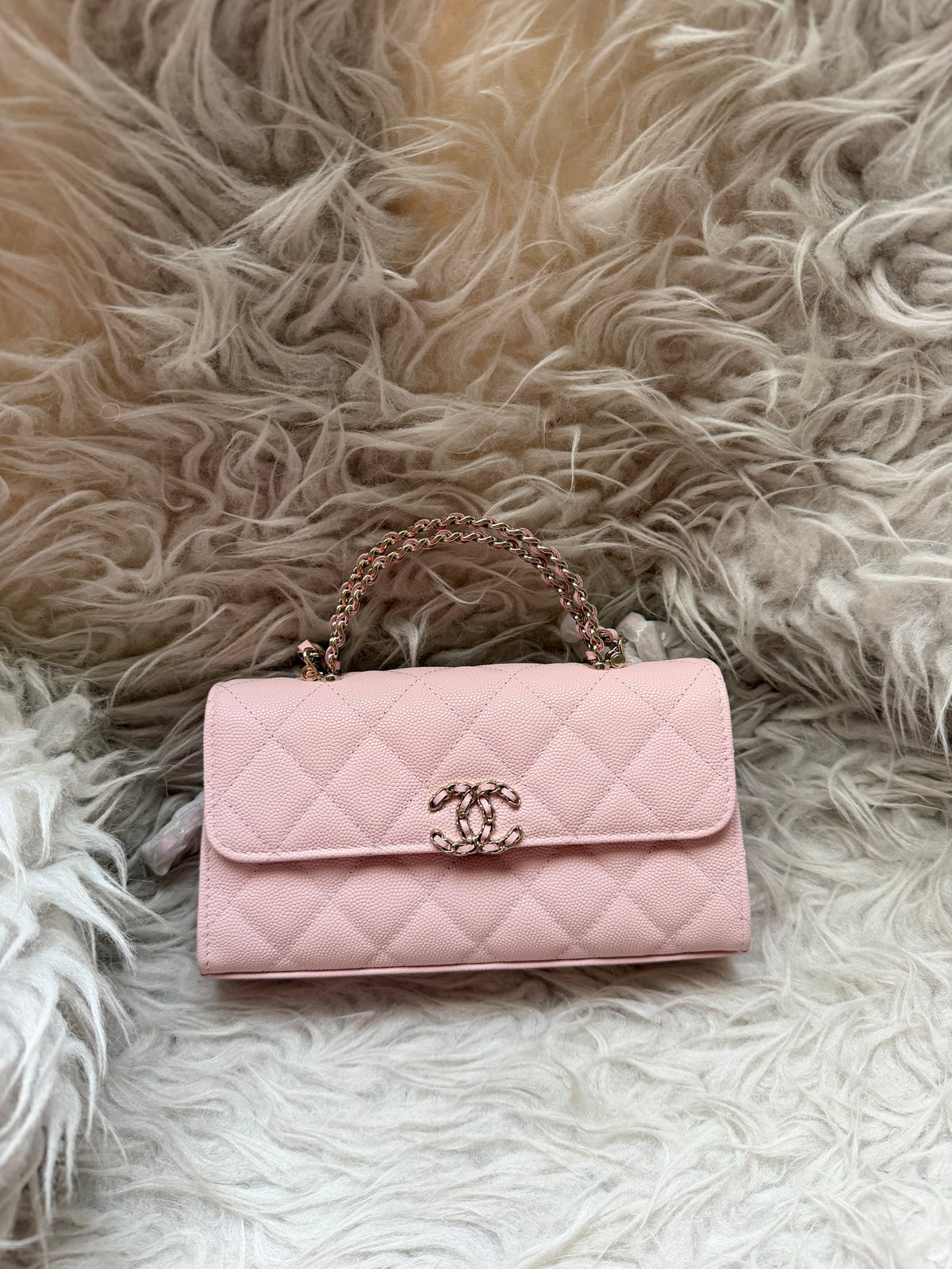Chanel Pink w Chain