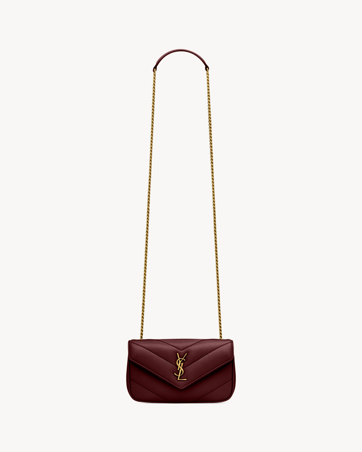 YSL Loulou Matelassé Mini in Lambskin