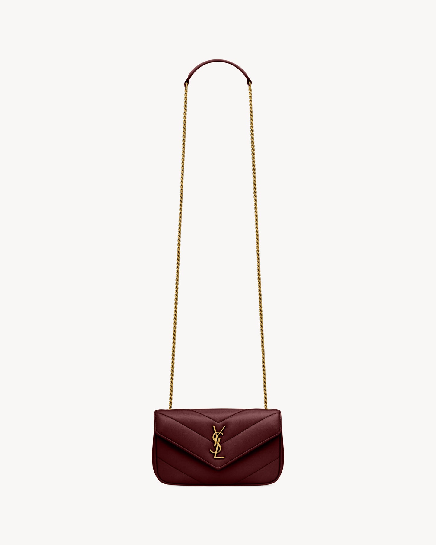 YSL Loulou Matelassé Mini in Lambskin