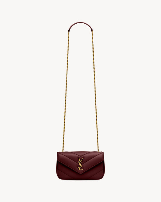 YSL Loulou Matelassé Mini in Lambskin