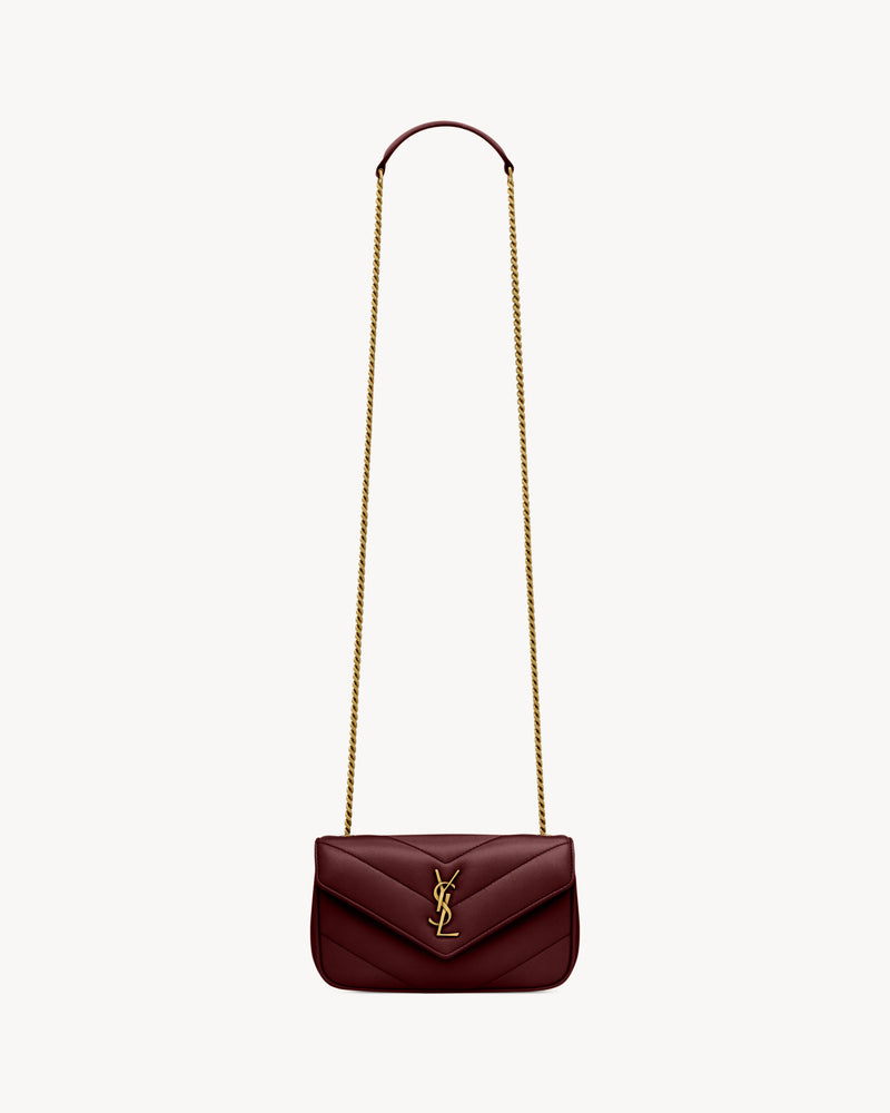 YSL Loulou Matelassé Mini in Lambskin