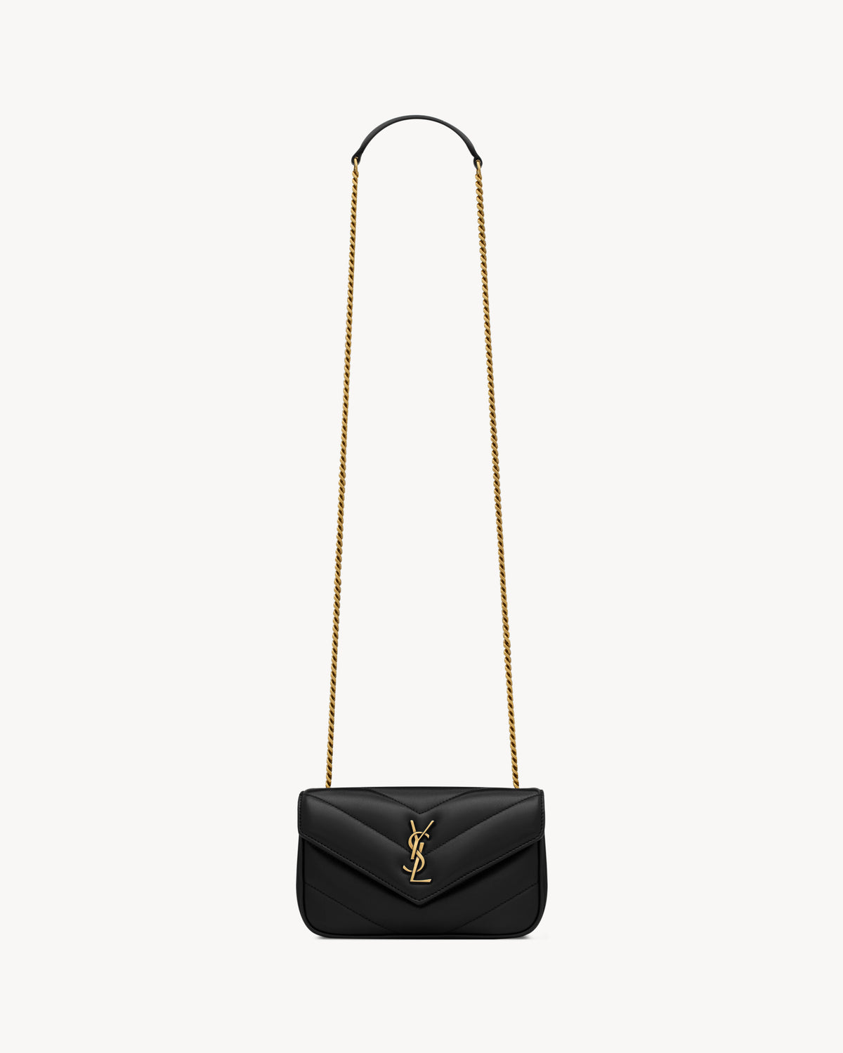 YSL Loulou Matelassé Mini in Lambskin