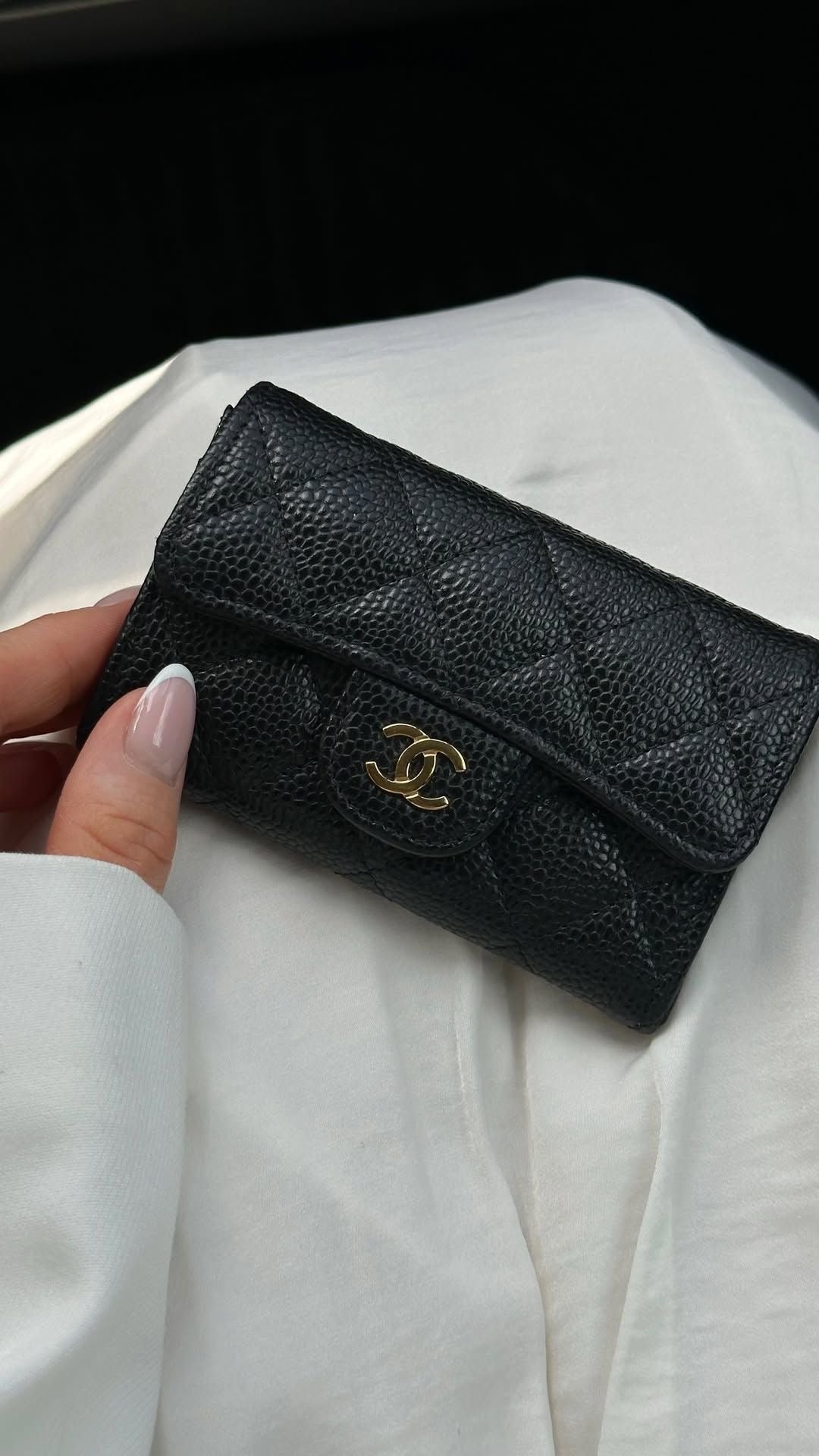 (Readystock) Chanel Small Wallet - Black