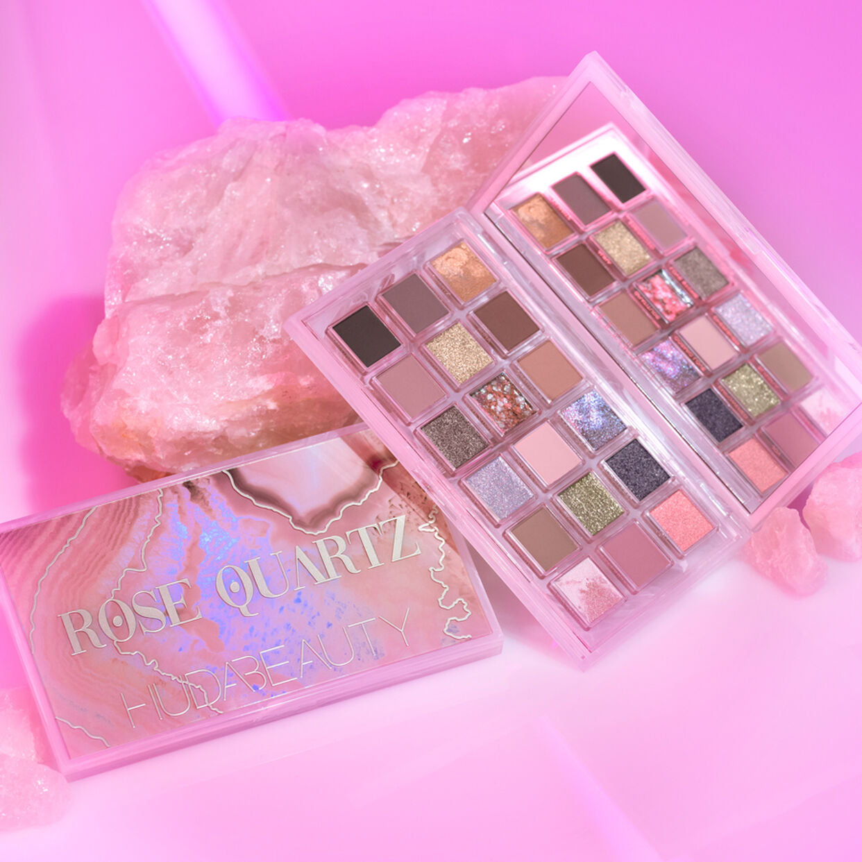 HUDA BEAUTY Rose Quartz Eyeshadow Palette - Rose Quartz