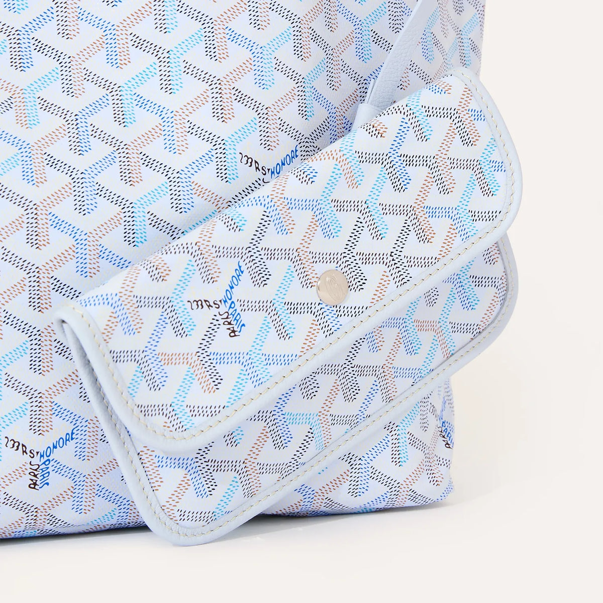 Goyard St Louis PM Canvas - Polar Blue