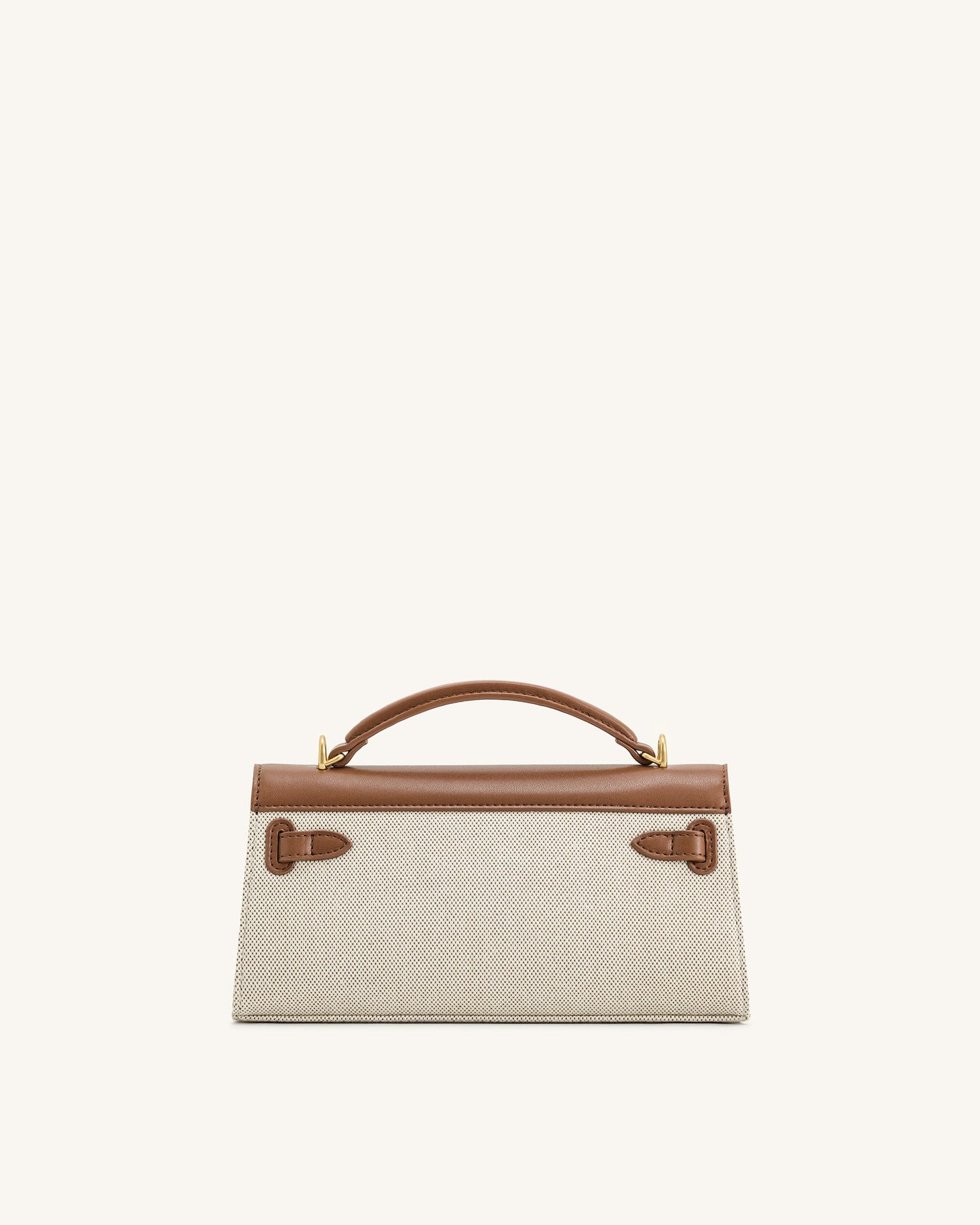 JW PEI Noor Top Handle Bag - Brown Canvas