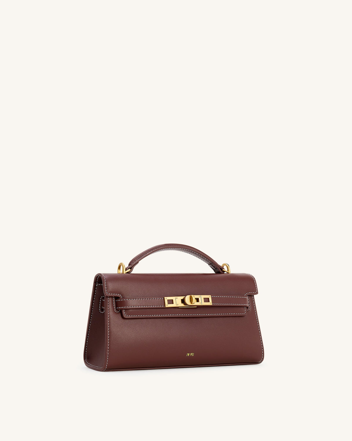 JW PEI Noor Top Handle Bag - Reddish Brown