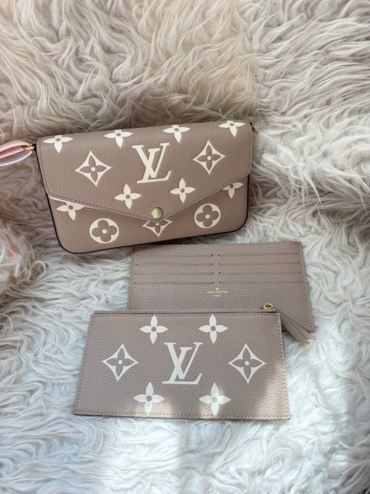 LV Pochette Félicie - Crème