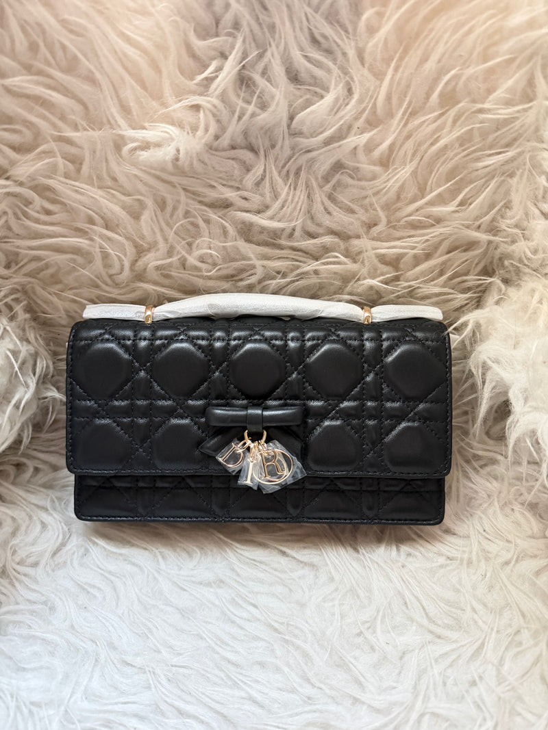 My Dior Mini Bag with Bow - Black