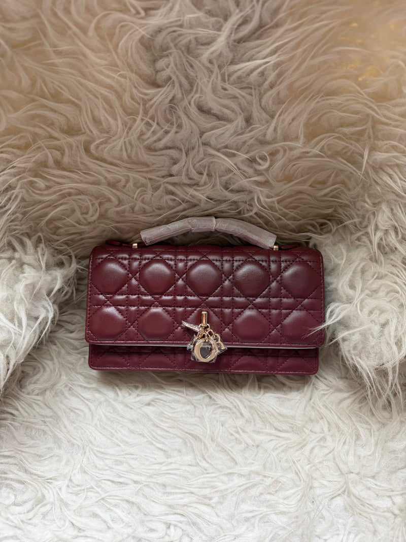 My Dior Mini Bag - Burgundy