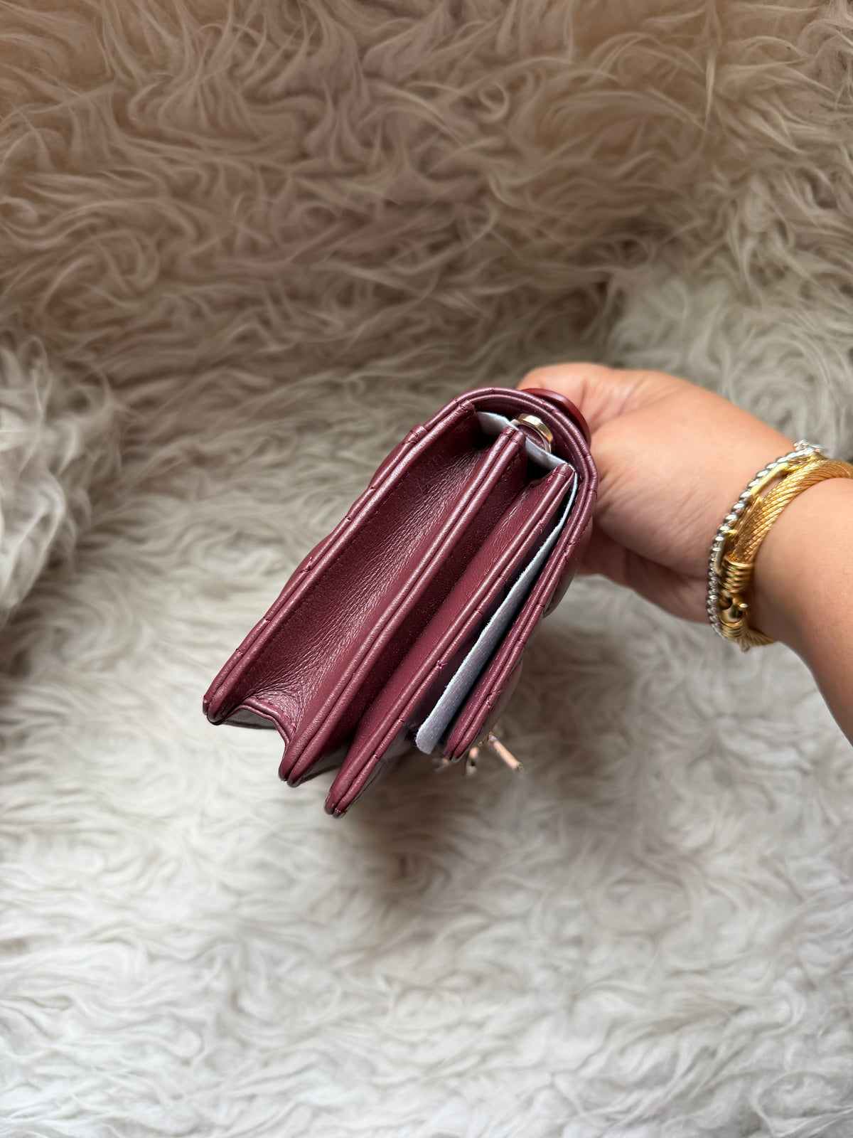 My Dior Mini Bag - Burgundy