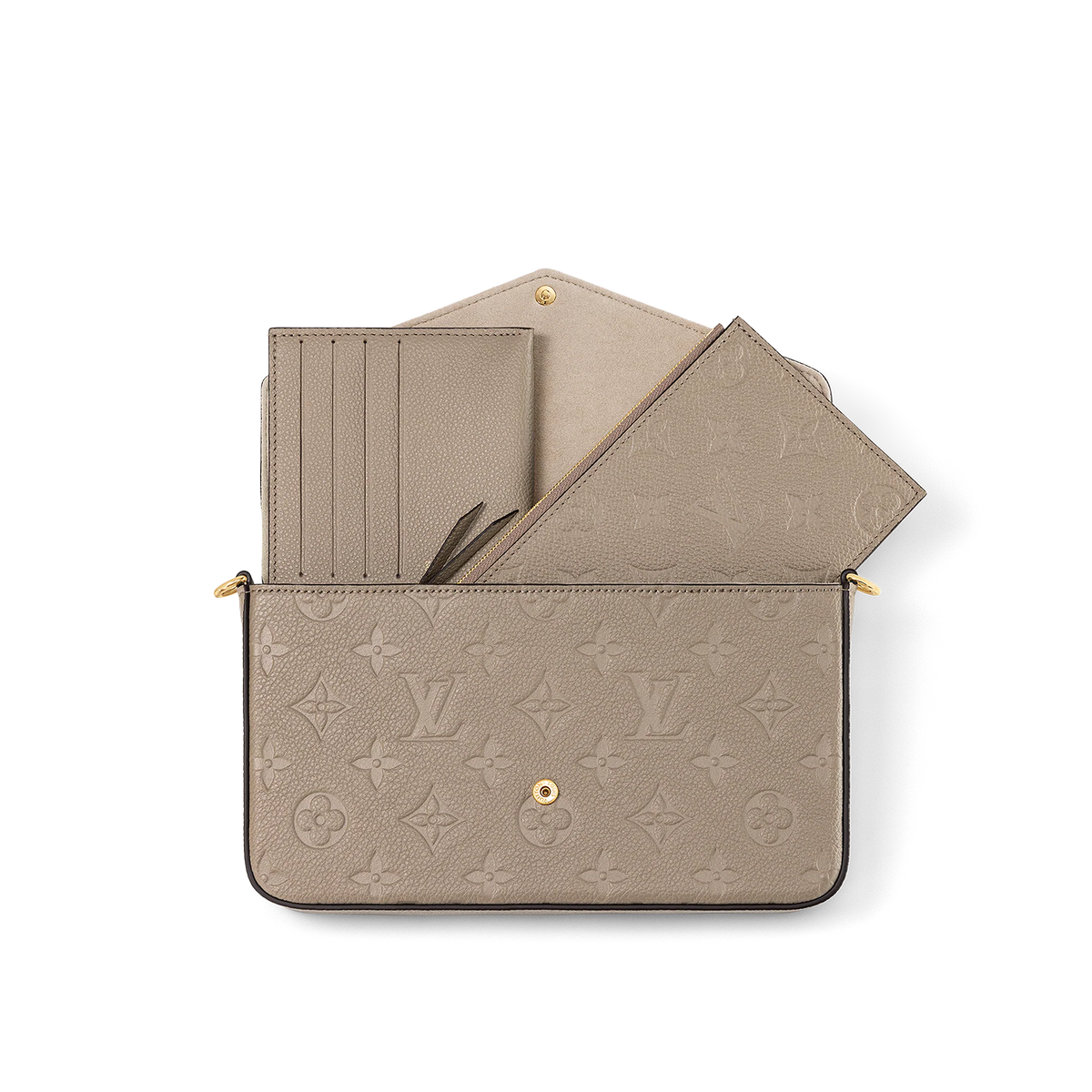 (Readystock) LV Pochette Félicie - Beige
