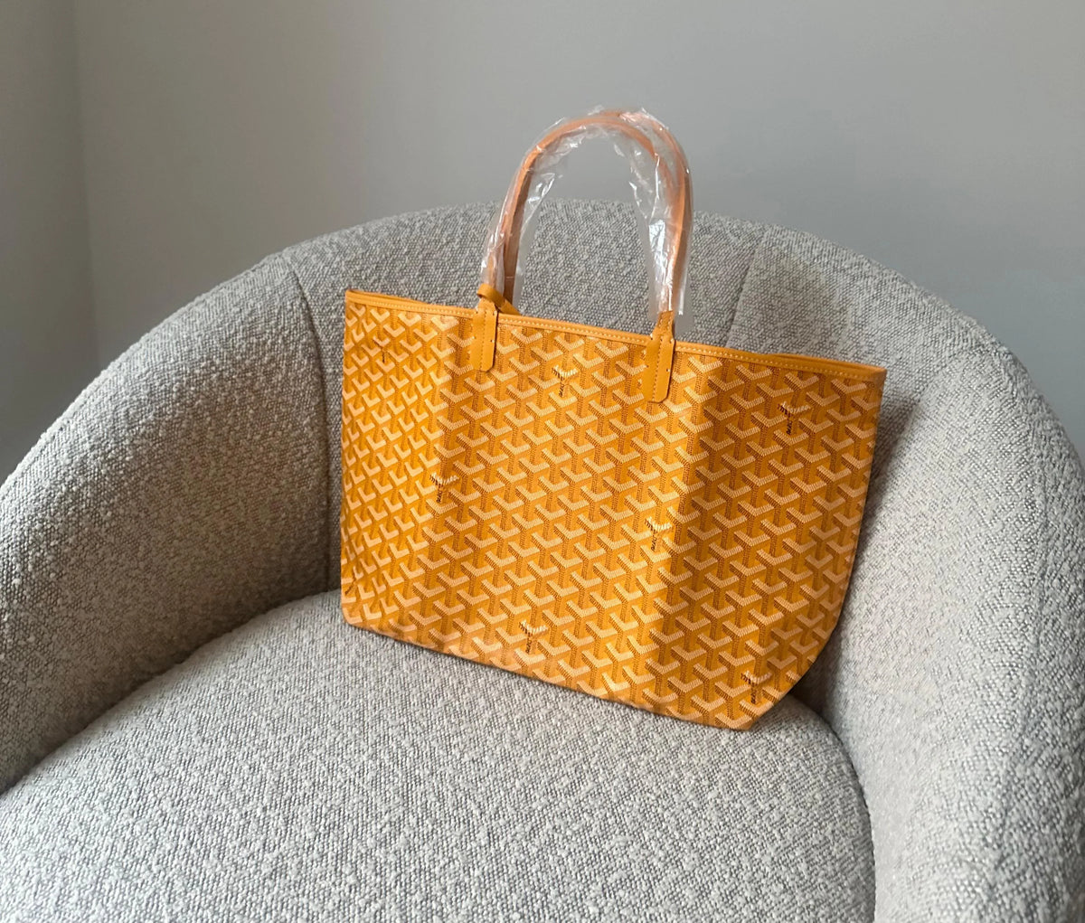 (Readystock) Goyard St Louis PM Canvas - Yellow