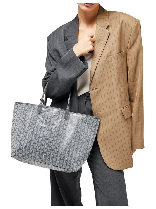 (Readystock) Goyard St Louis PM Canvas - Grey