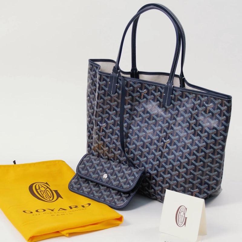 (Readystock) Goyard St Louis GM Canvas - Navy Blue
