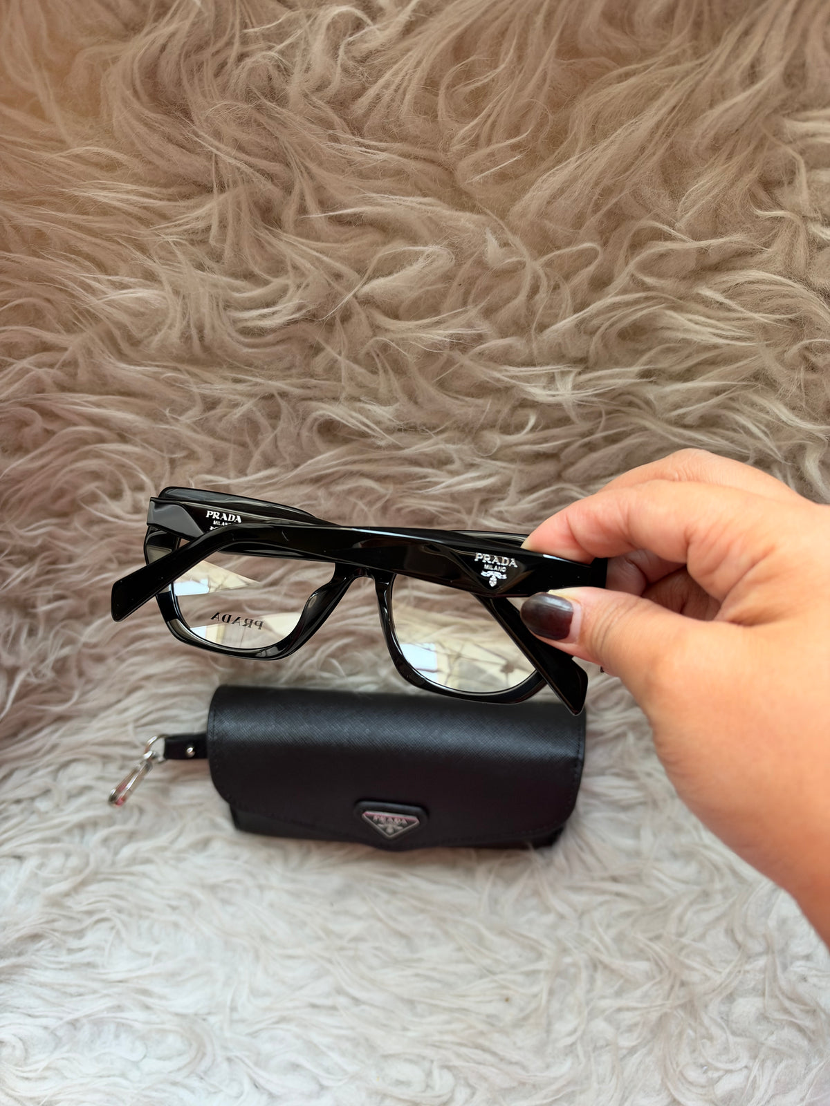 (Readystock) Prada Geometric Glass