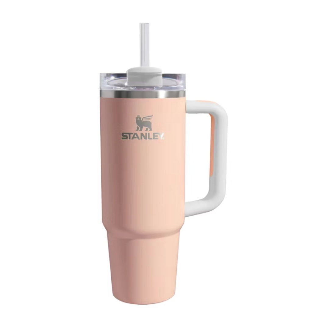 Limited Edition Stanley Quencher H2.0 FlowState Color Block - Peach