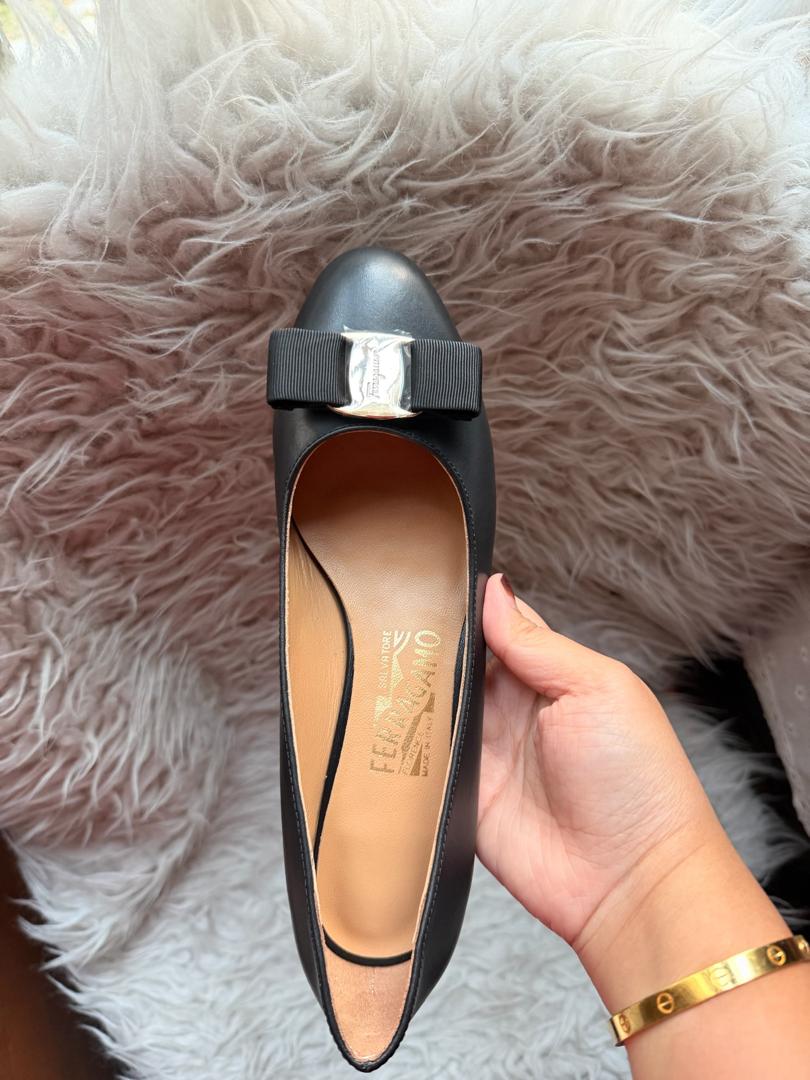 Ferragamo Vara Bow Pumps