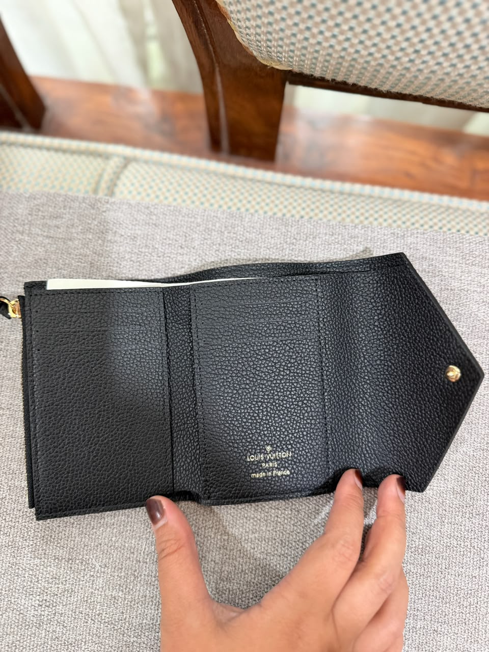 LV Victorine Wallet - Black