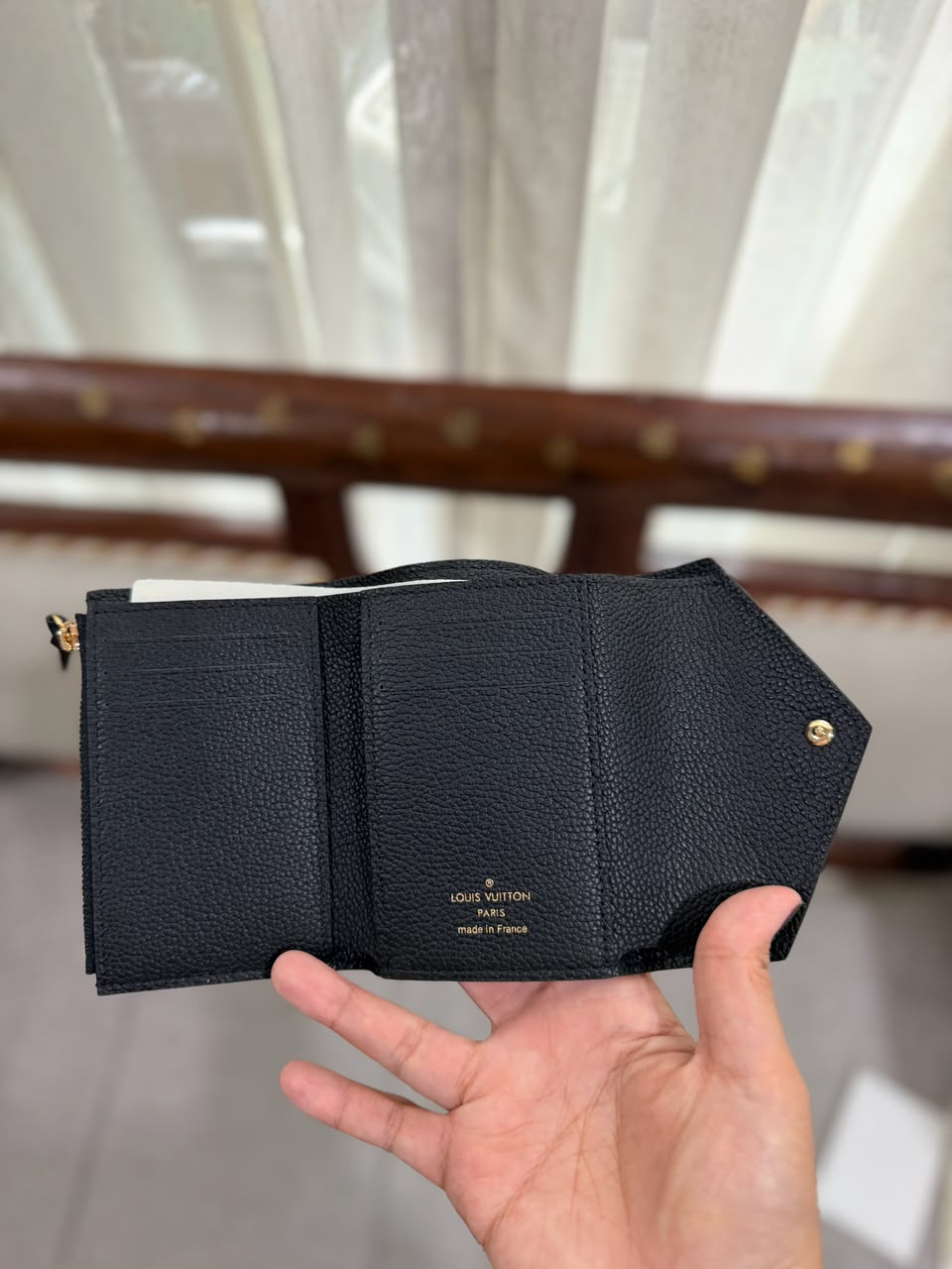 LV Victorine Wallet - Black