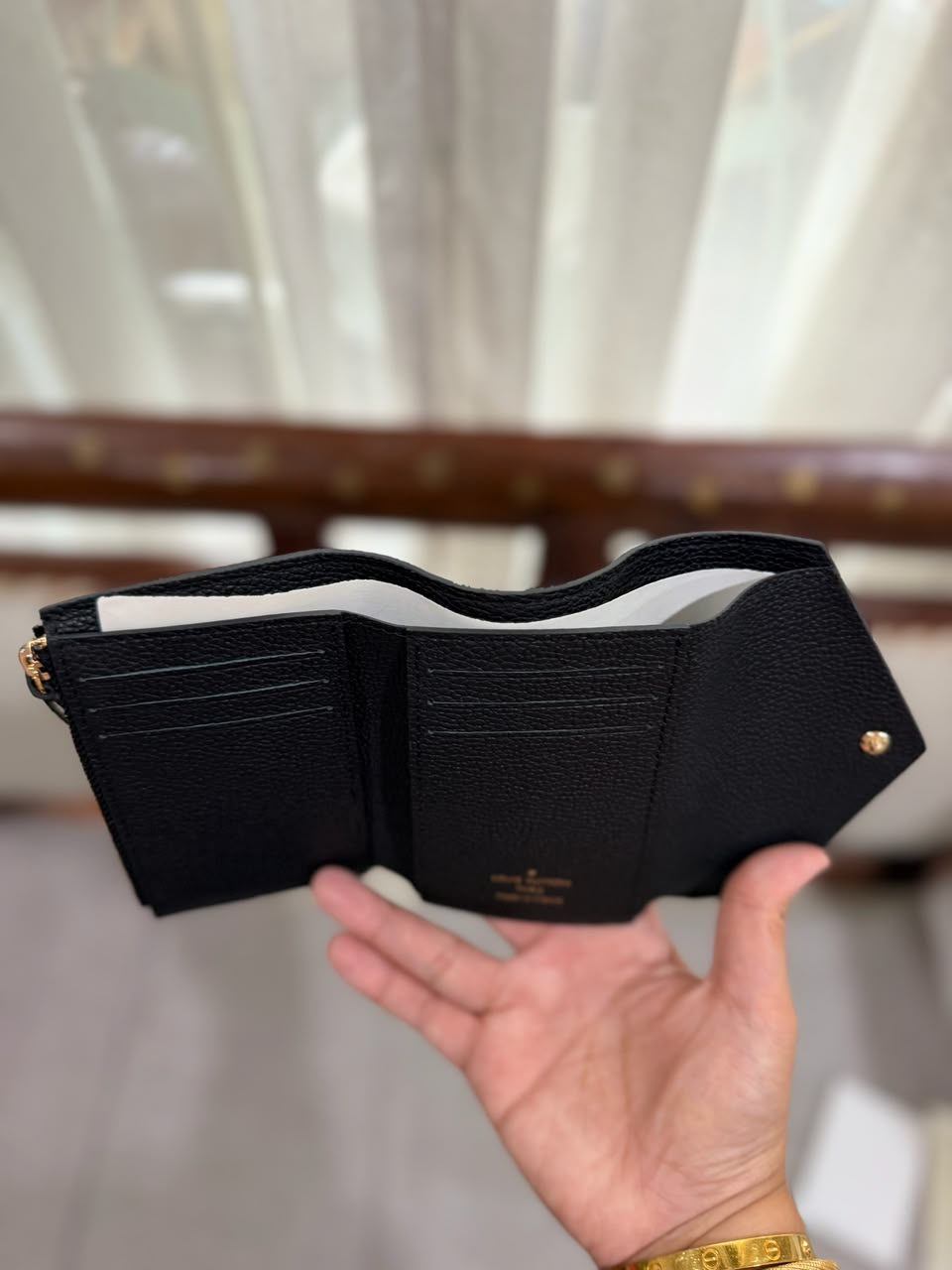 LV Victorine Wallet - Black