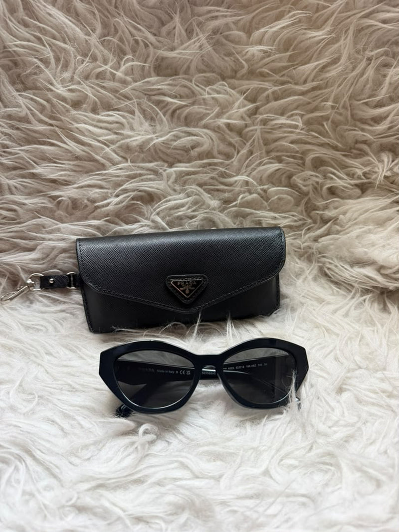 Prada PR Butterfly Sunglasses - Black