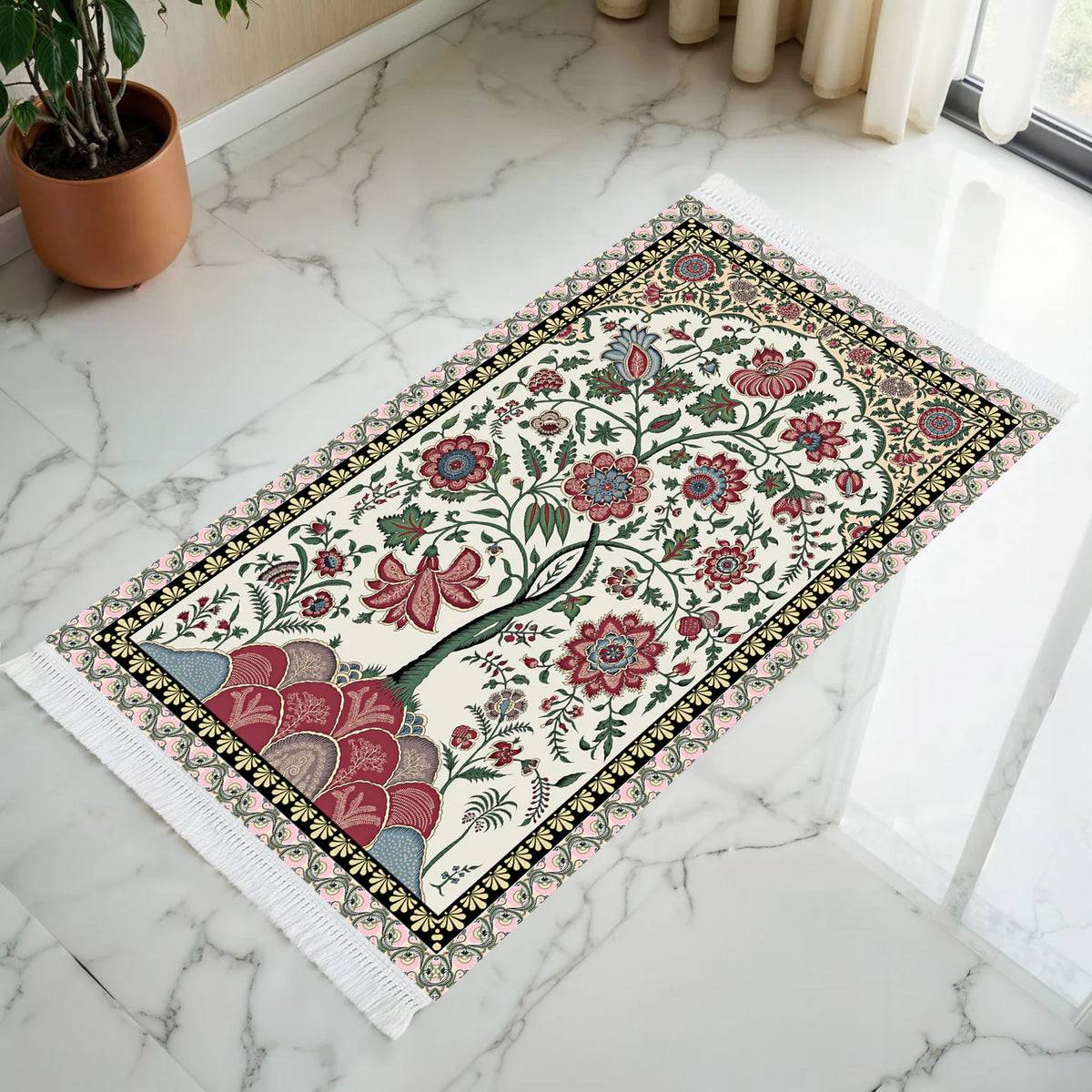 Sejadah Tebal - Floral