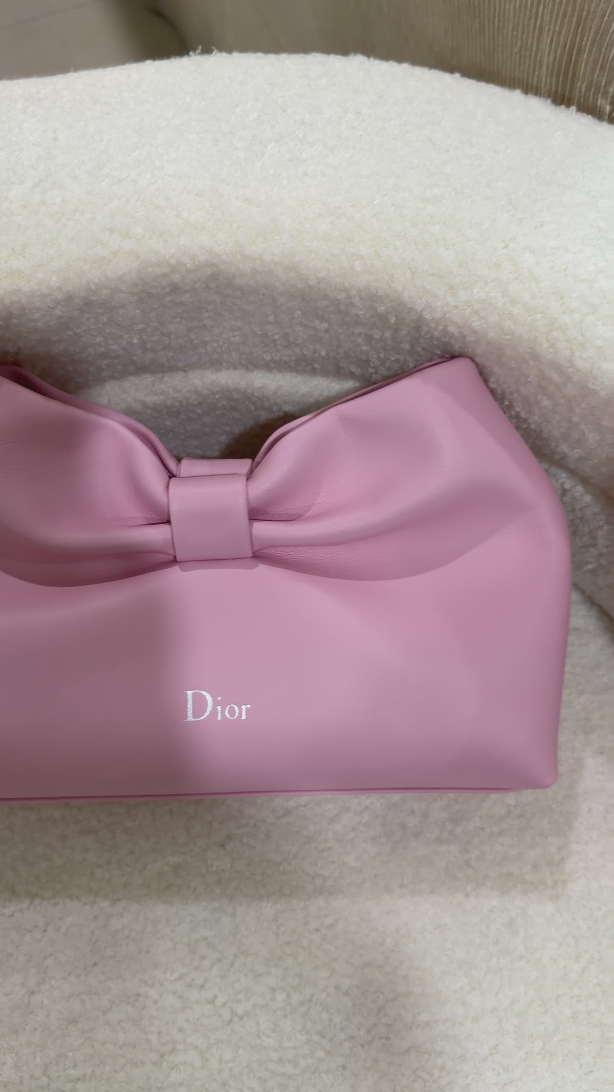 Dior Bow Bag - Pink