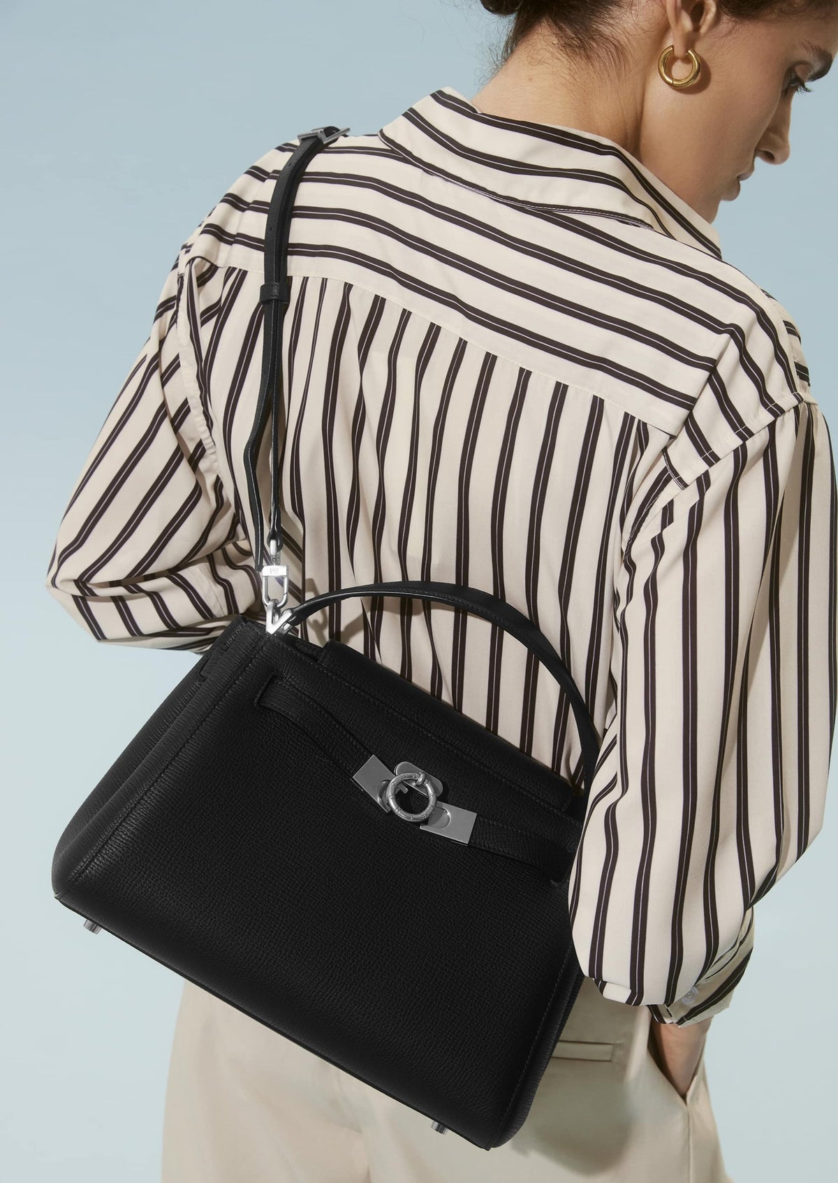 Madison Large Top Handle Bag - Chestnut