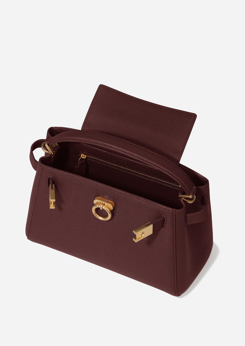 Parisa Wang Madison Top Handle Bag - Burgundy