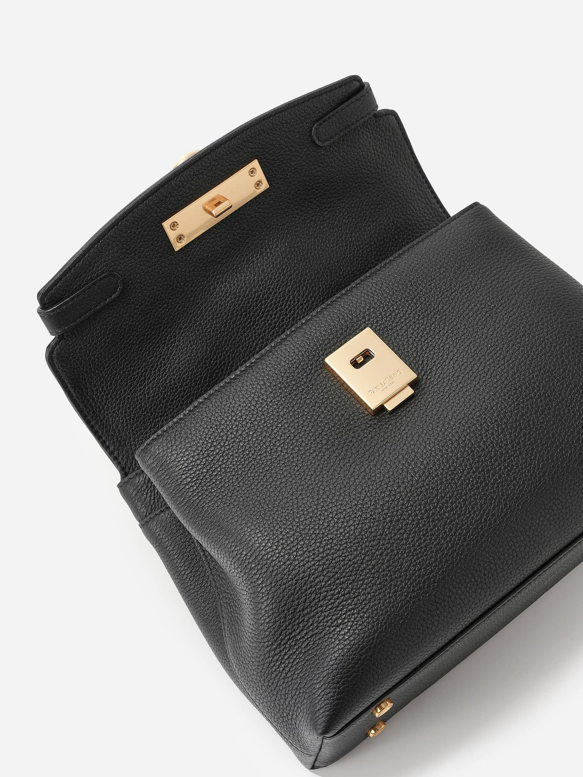 Grace Soft Top Handle Bag - Black