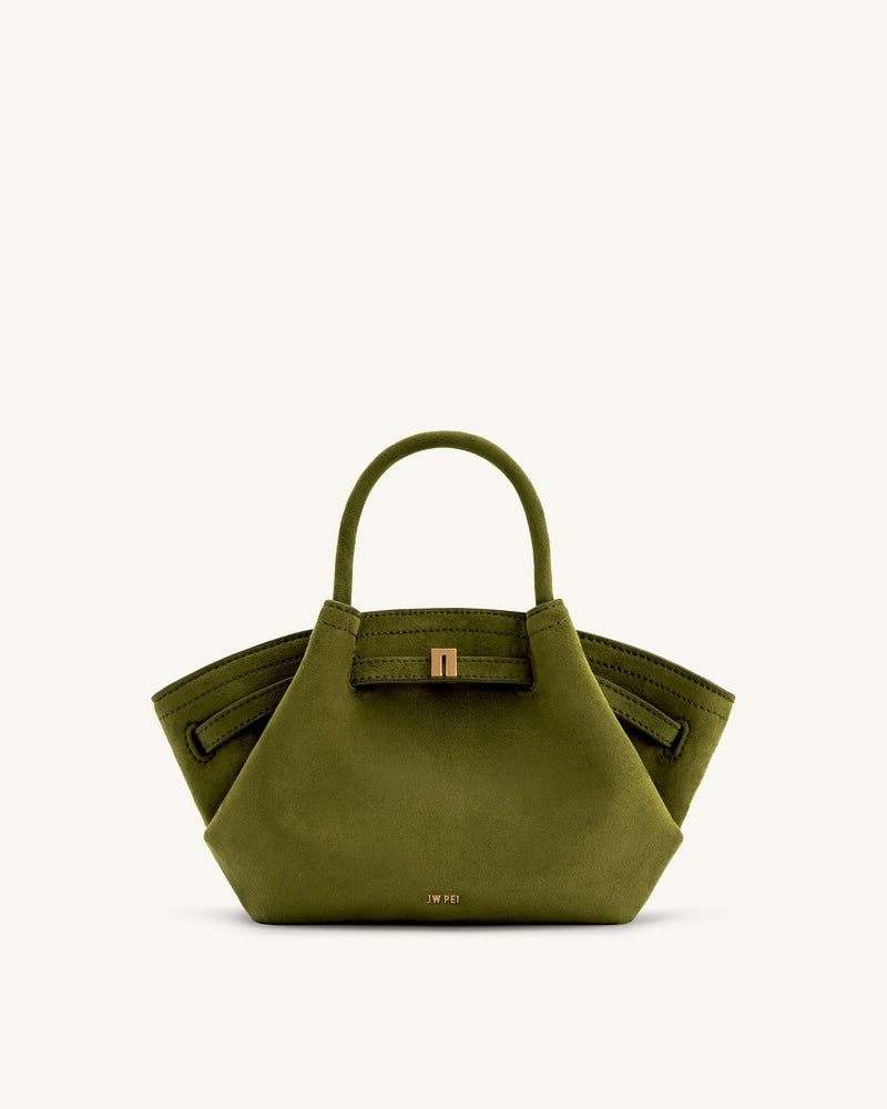 JW PEI Hana Mini Tote Bag - Dark Olive