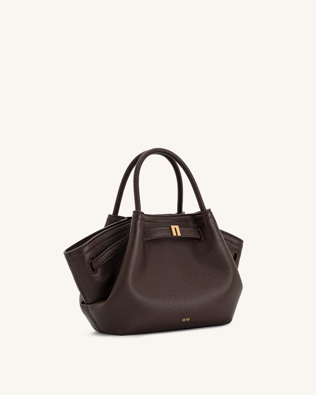 JW PEI Hana Mini Tote Bag - Dark Brown