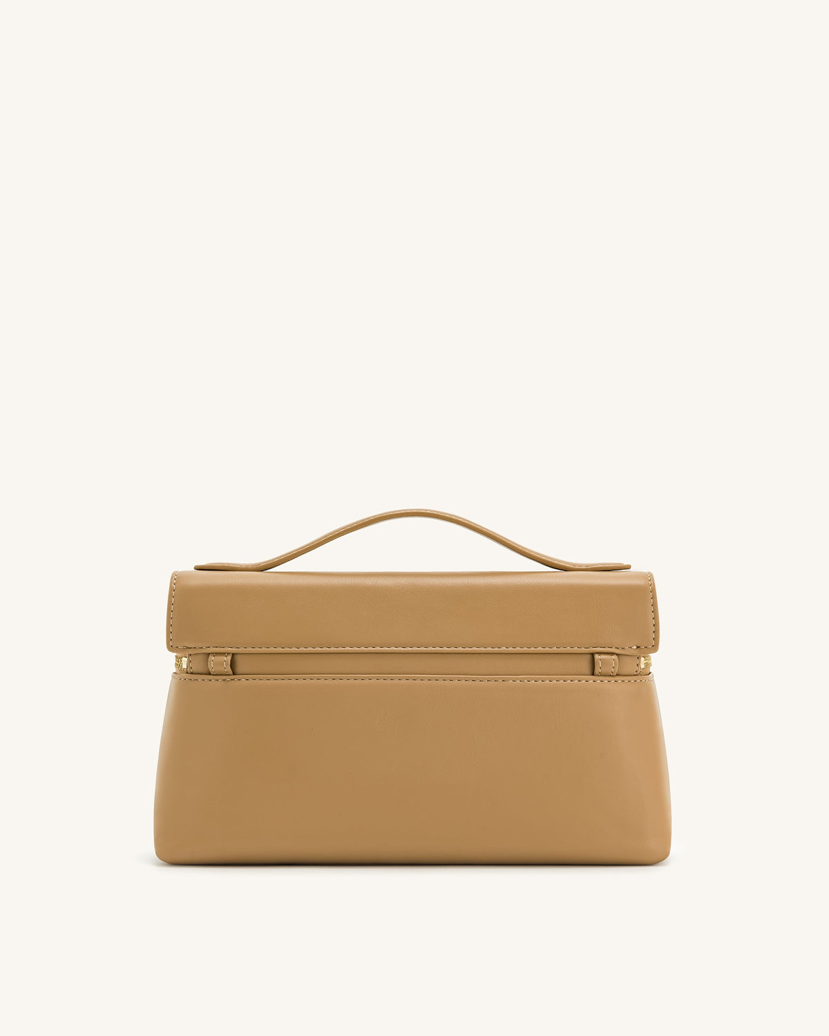 JW PEI Thea Faux Straw Top Handle Bag - Almond