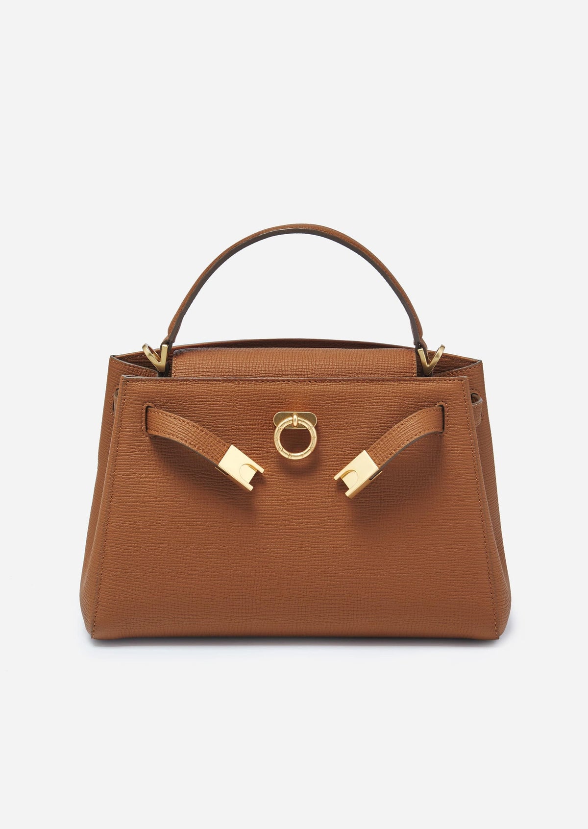 Madison Large Top Handle Bag - Chestnut