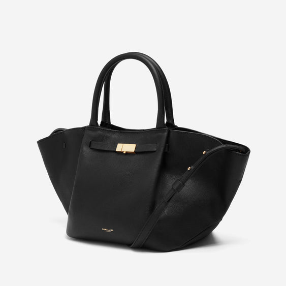 Demellier The Midi New York - Black Small Grain