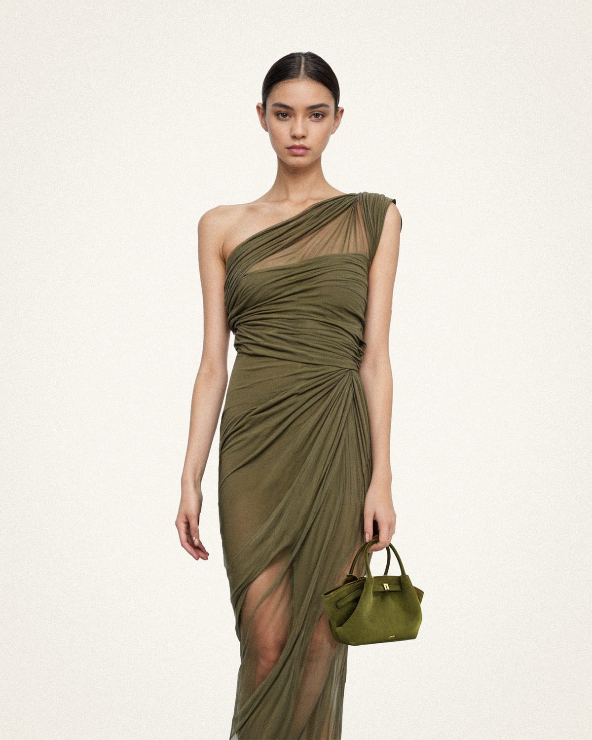 JW PEI Hana Mini Tote Bag - Dark Olive