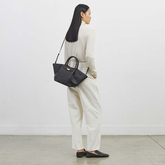 Demellier The Midi New York - Off-White Small Grain