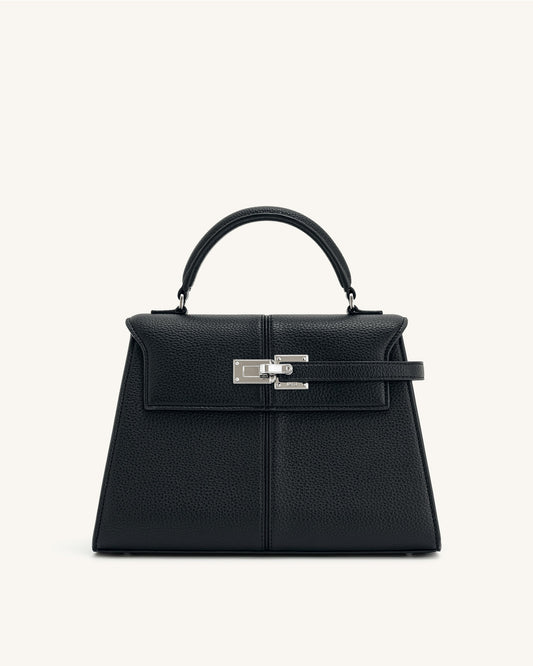 JW PEI Pink Elise Large Top Handle Bag - Black